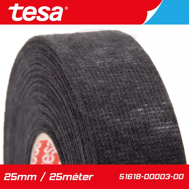Bandázsszalag, textil 25 mm x 25 méter - TESA