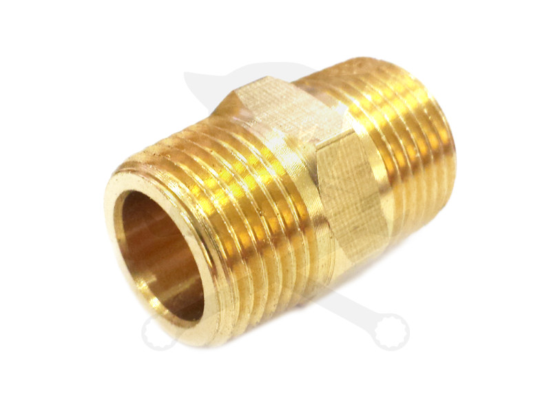 Levegő csatlakozó közcsavar külső-külső 3/8"-3/8" KK