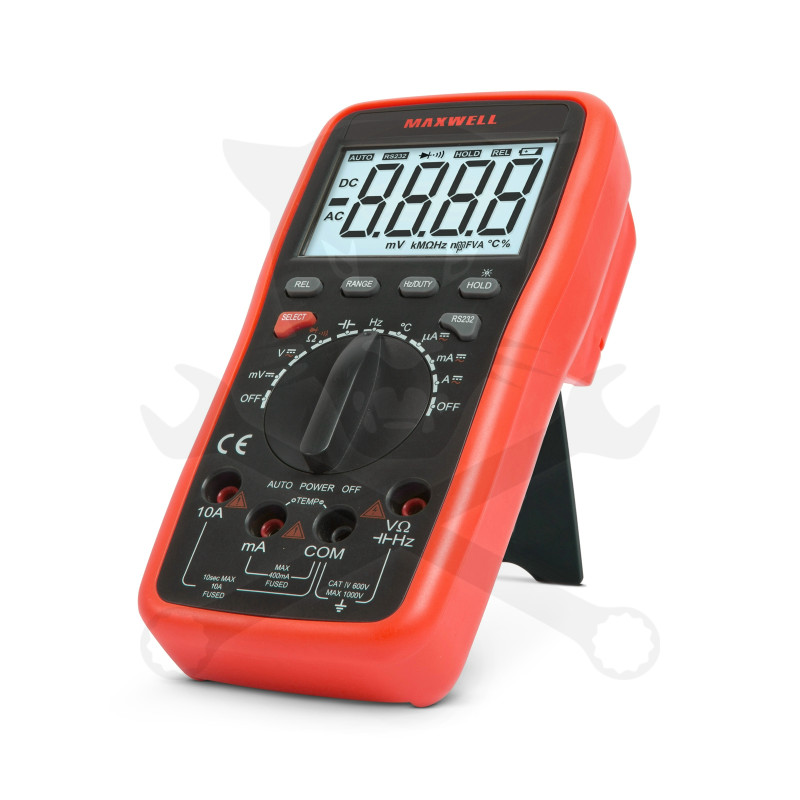 Multiméter, digitális 5 in1 DC 1000V / AC 750V USB-s