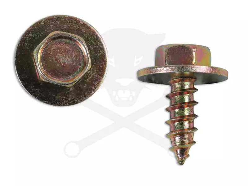 Acél rögzítőcsavar 6.3 x 19 mm Audi, Ford, GM, Mercedes 10 db -