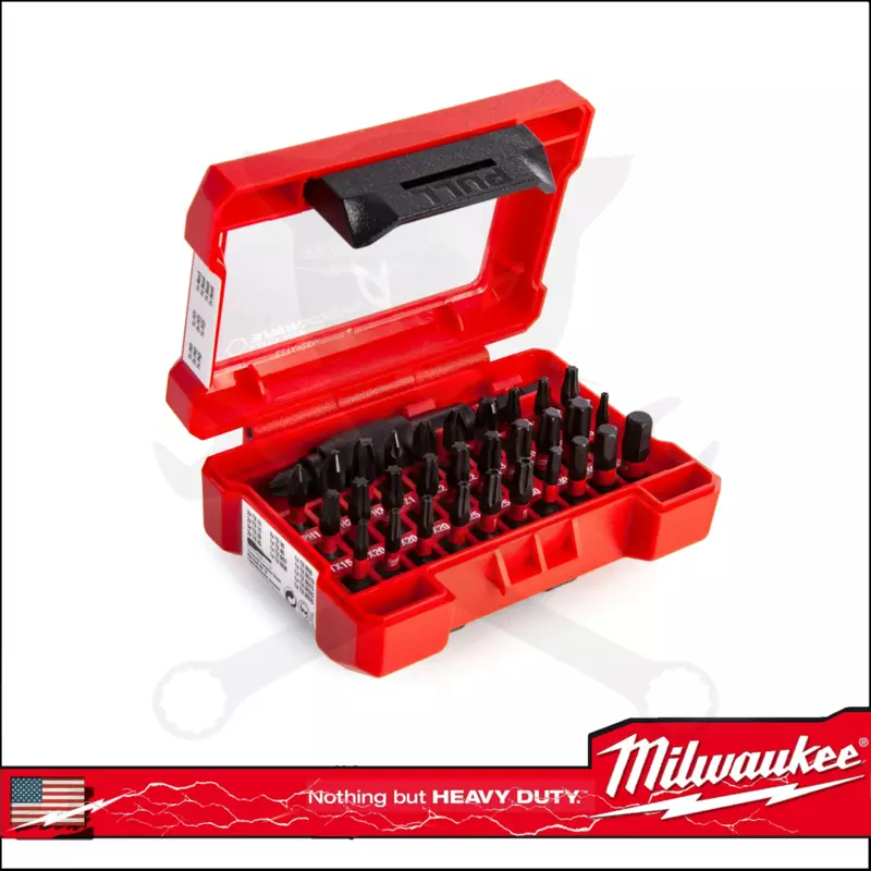 Bit készlet SHOCKWAVE - (PH-PZ-HEX-TX), ipari 32 db-os - Milwaukee