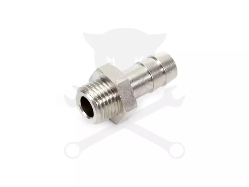Levegő csatlakozó tömlőcsonk 12-13 mm tömlő - 3/8" KM egyenes (260M-14-3/8)