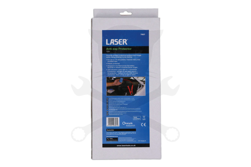 Akku őr 12V - túlfeszültség védelem "Anti-Zap Protector" - Laser