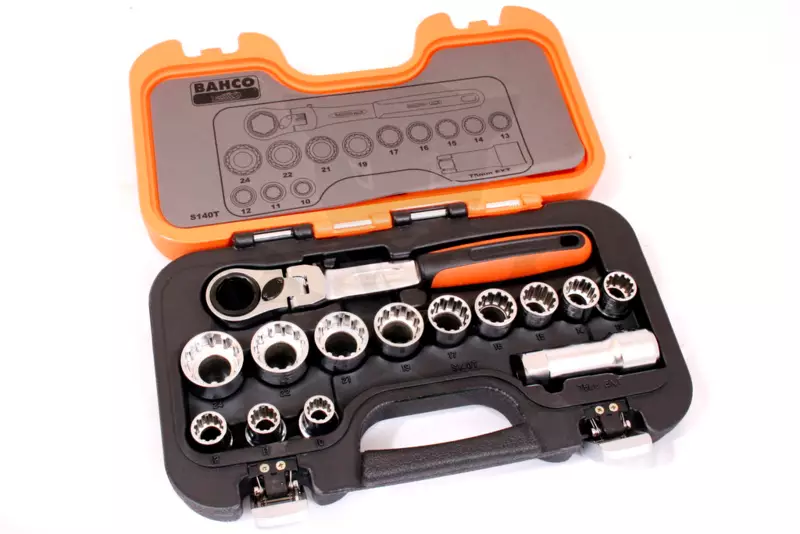 Dugókulcs készlet 1/2" 12 sz. 10-24 mm 14 db-os MultiL. Bahco