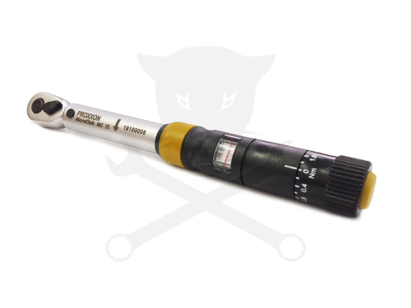 Nyomatékkulcs 3-15 Nm 1/4" Micro Click MC 15 - kalibrálva - Proxxon
