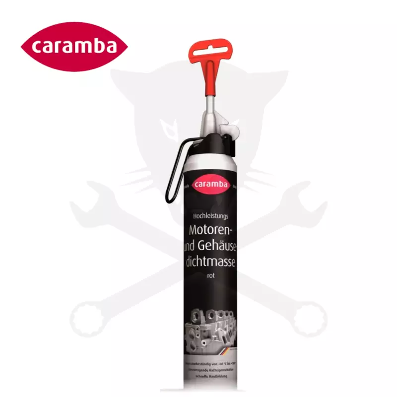 Motortömítő paszta, piros 200 ml Caramba