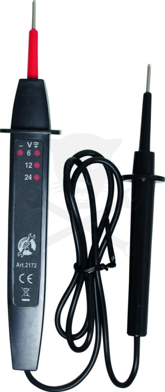 Próbalámpa LED-es 6V-12V-24V autós