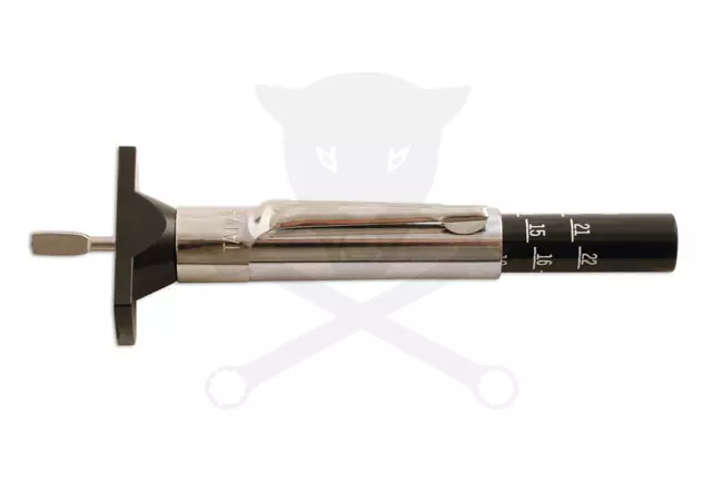 Gumiabroncs mélységmérő 1-22 mm mélységig - Laser