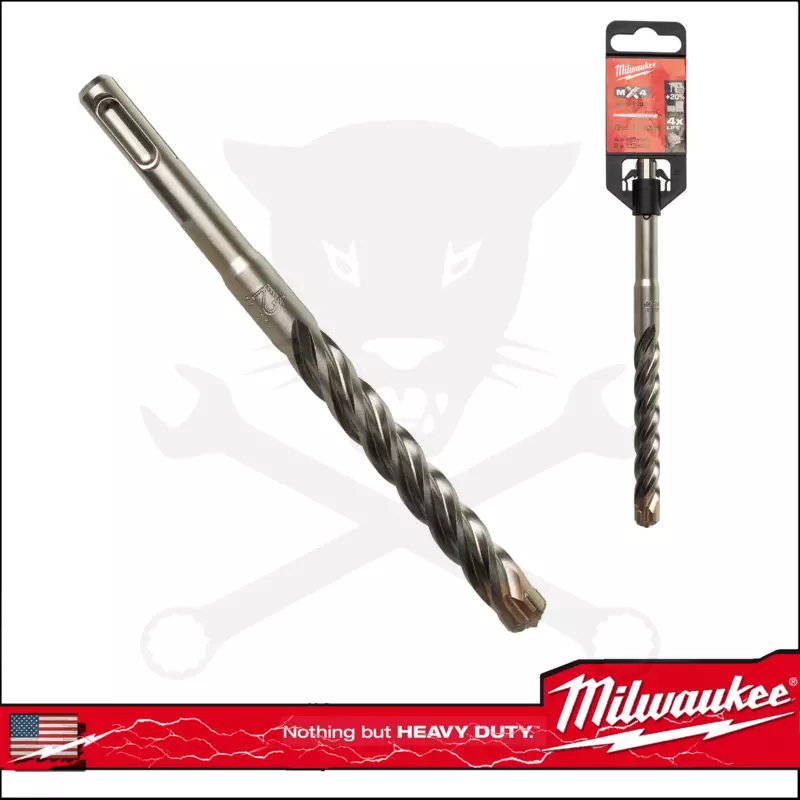 Kőzetfúró 12 x 160 mm - négyélű SDS-Plus - MX4 Milwaukee