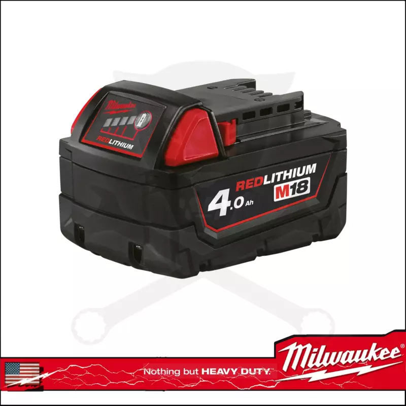 Akkumulátor 18V  4.0Ah Li-Ion B4 RED-Lithium - Milwaukee (M18B4)
