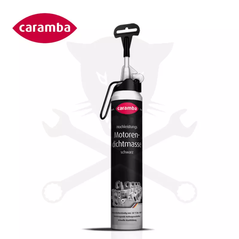 Motortömítő paszta, fekete 200 ml Caramba