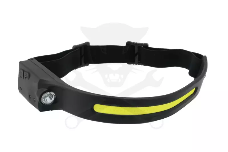 Szerelőlámpa - Fejlámpa LED 01 COB Multifunkc. 2:1 akkus USB +szenzor