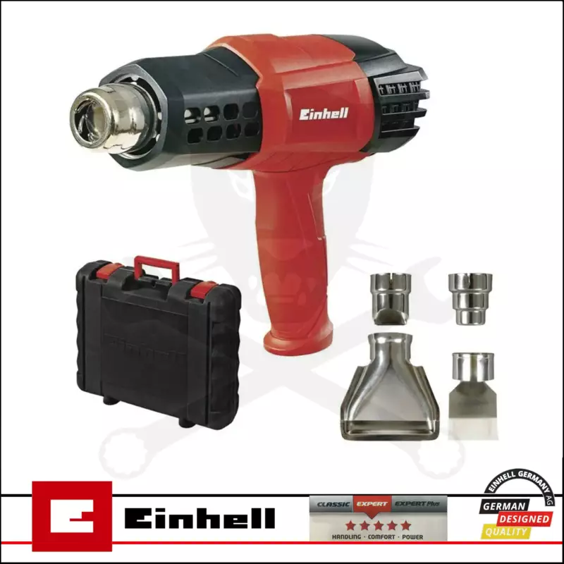 Hőlégfúvó háromfokozatú 2000W - 50-550°C - Einhell (TE-HA 2000 E)