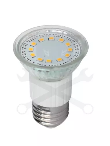 Izzó LED spot 3 W meleg fehér 75/50 mm E27 ELMARK