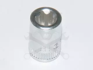 Dugókulcs - crowafej 1/4" belső torx E05 Genius