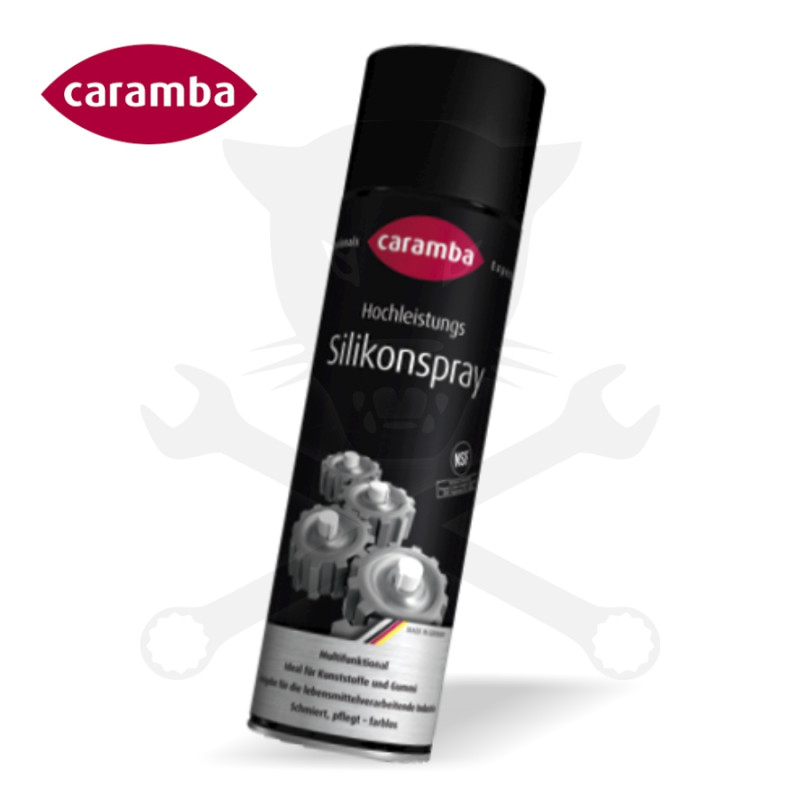 Szilikon spray, nagyteljesítményű, NSF 500 ml Caramba