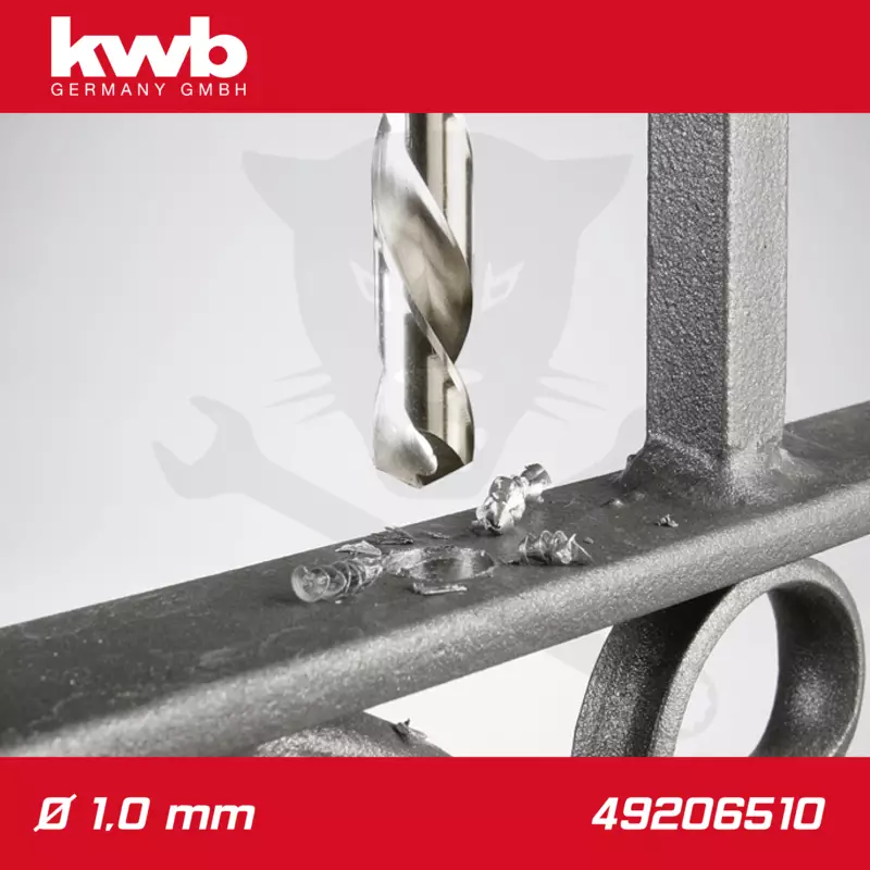 Csigafúró 1,0 mm HSS-G DIN 338 Silver Star, profi 2 db-os - KWB