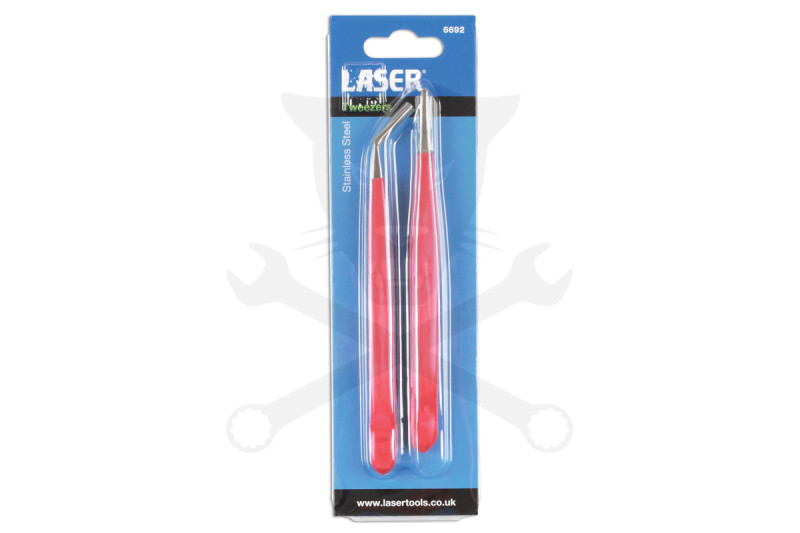 Csipesz készlet 2 db-os rozsdamentes kivitel - Laser Tools