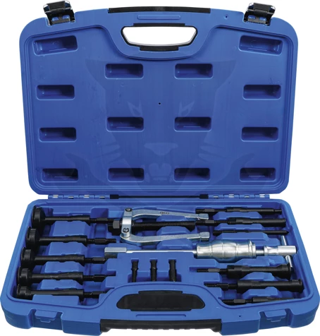 Csapágylehúzó készlet csúszókalapáccsal, belső 5-52 mm -ipari- BGS