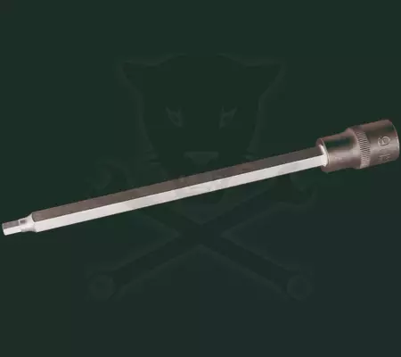 Rátűzőkulcs - crowa+bit 1/2" imbusz  6x200 mm hosszított
