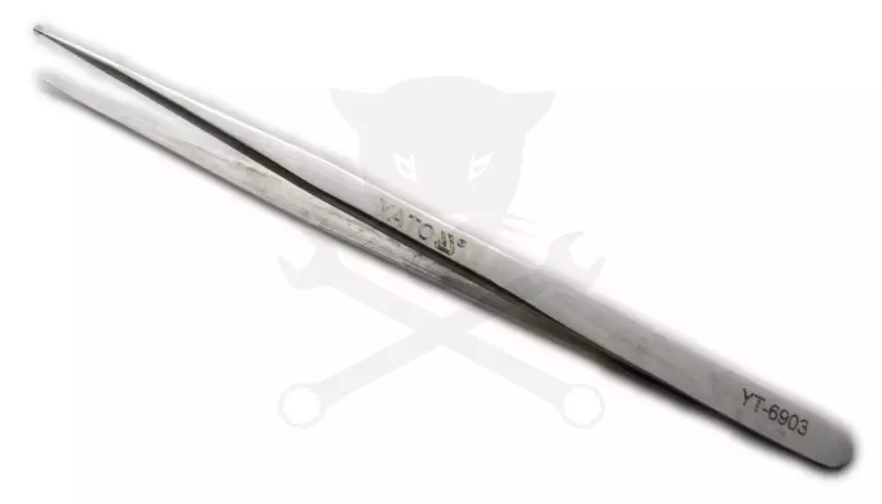 Csipesz 140 mm egyenes-hegyes roszdamentes acél Yato -