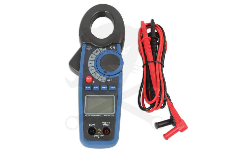 Multiméter, lakatfogós AC/DC precíz-autós 1000A-CATIII - 600V-Hibrid