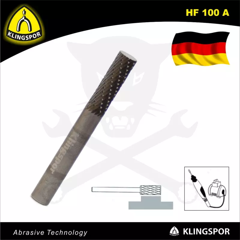 Turbómaró, hengeres, homlokfogazás nélkül 6.0 x 18 mm T6 - KLN