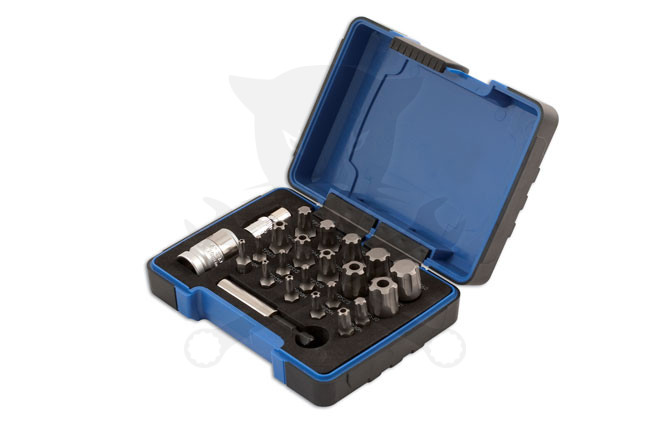 Bit készlet Torx Plus® - 23 db-os - Laser Tools