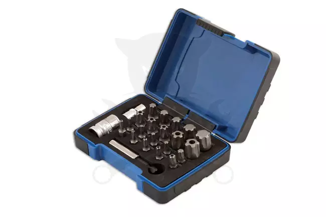 Bit készlet Torx Plus® - 23 db-os - Laser Tools