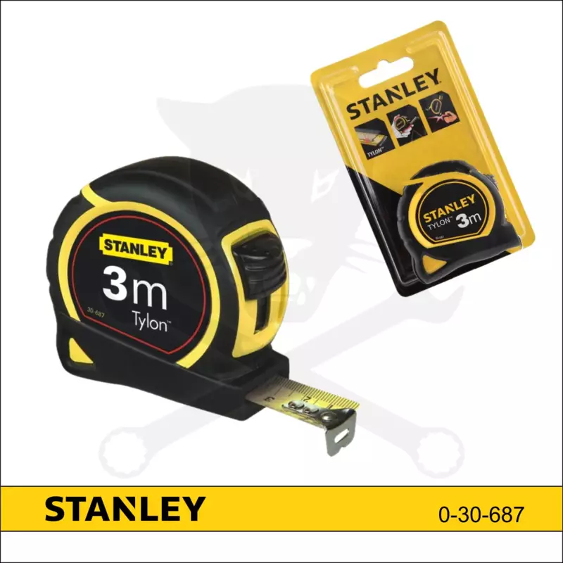 Mérőszalag 3 m x 13 mm Tylon - Stanley