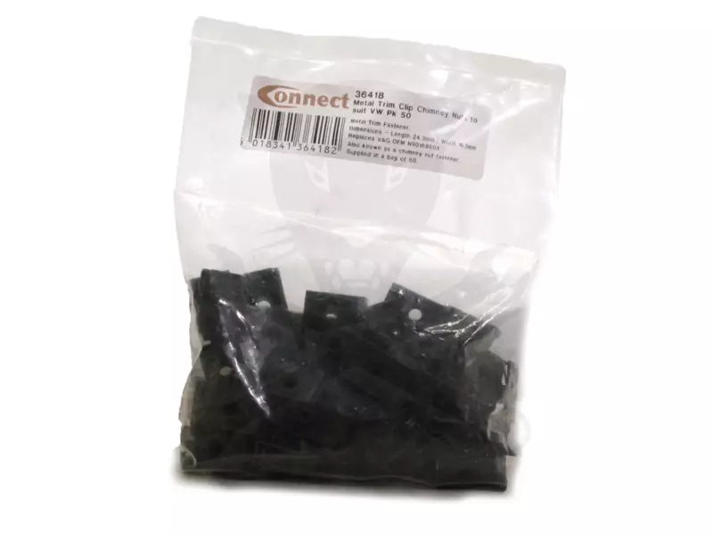 Fém lemezanya"U" készlet 50db 24,3x16,3x6,0 mm Audi/Seat/Skoda/VW