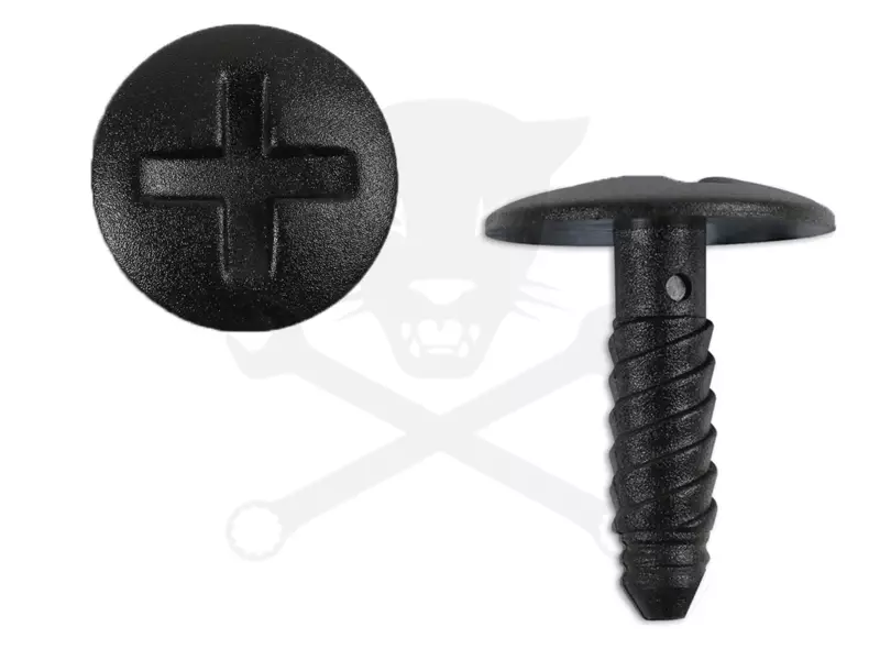 Patent készlet csavaros kialakítású, fekete, kiszerelés. VW 10 db-os