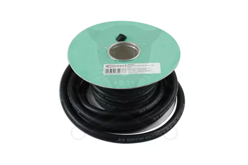 Üzemanyagtömlő  8 mm x 7.6 méter - fekete spec. gumicső