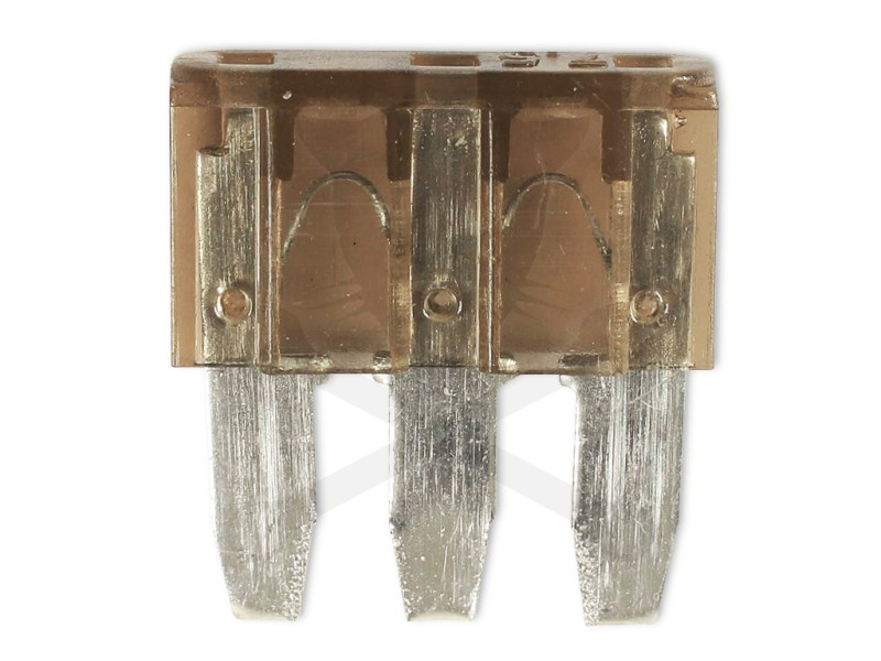 Biztosíték Micro háromlábas 7.5A - 25 db-os cs. - AT18-