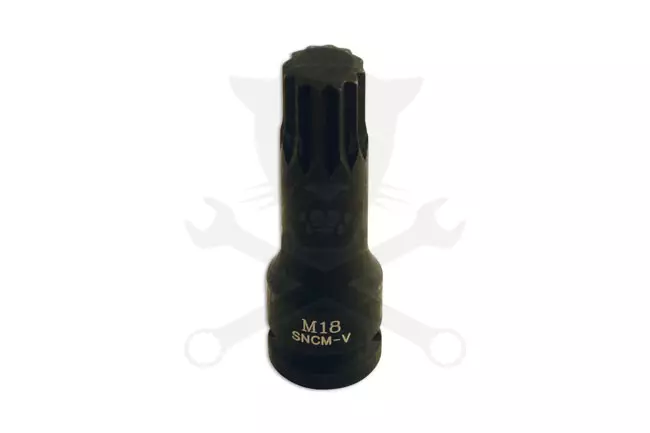 Légkulcsfej 1/2" XZN - Spline M18
