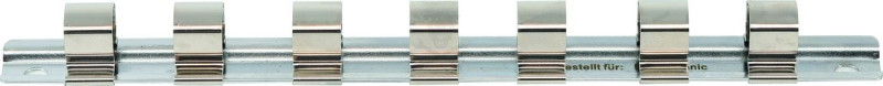 Dugókulcstartó sín 1/2" 7 db-os BGS