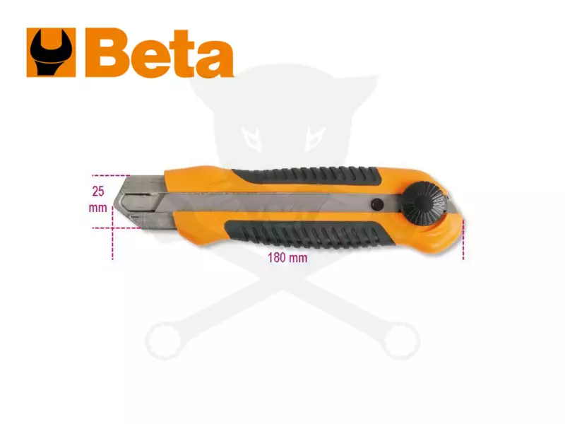 Vágókés BETA dekorkés 25 mm-es letöhető pengével