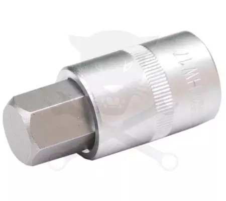 Rátűzőkulcs - crowa+bit 1/2" imbusz 17 x 55 mm BGS