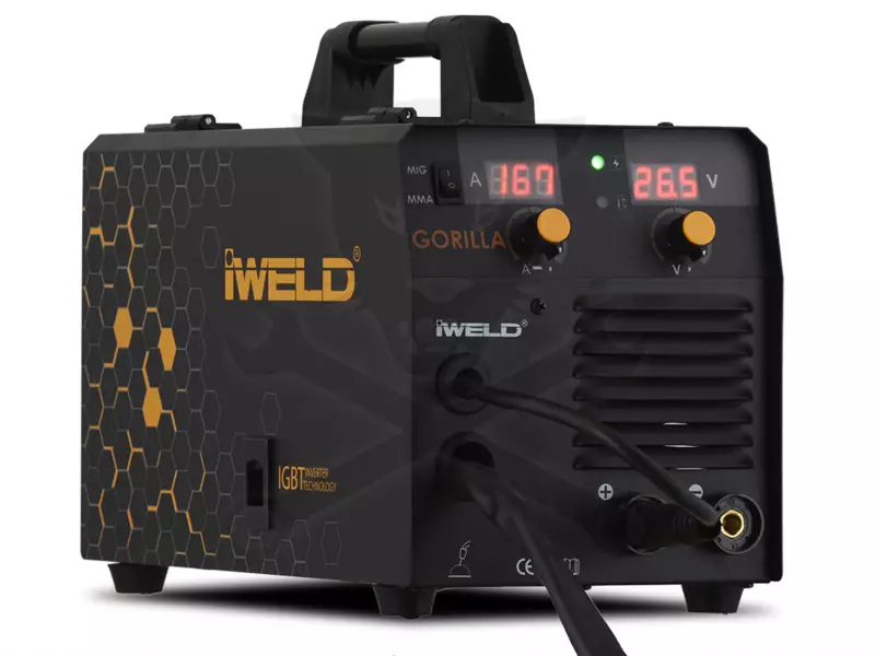 Hegesztő inverter Gorilla PocketMIG 165 Aluflux - IWELD