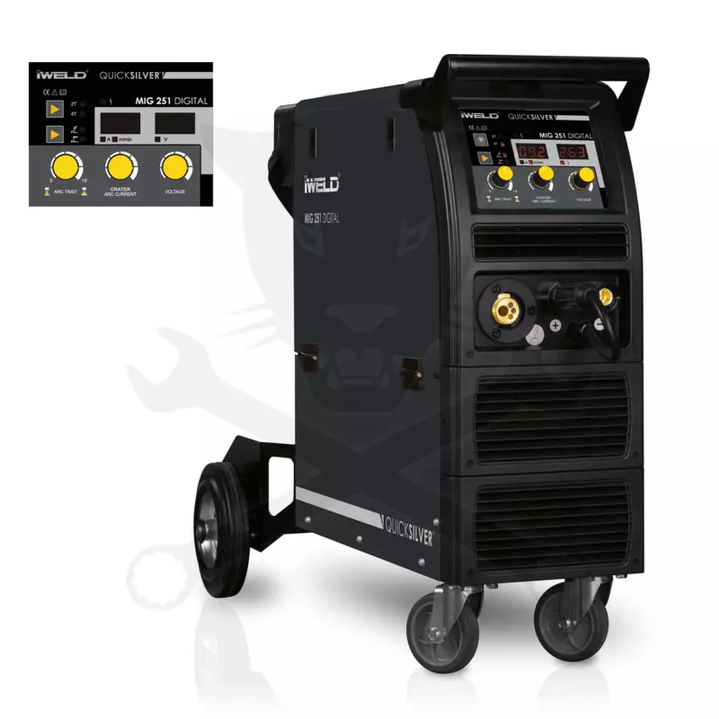 Hegesztő inverter -MIG/MMA- Iweld MIG 251 Digital IGBT