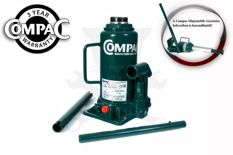 Olajemelő 10 tonnás Compac G2