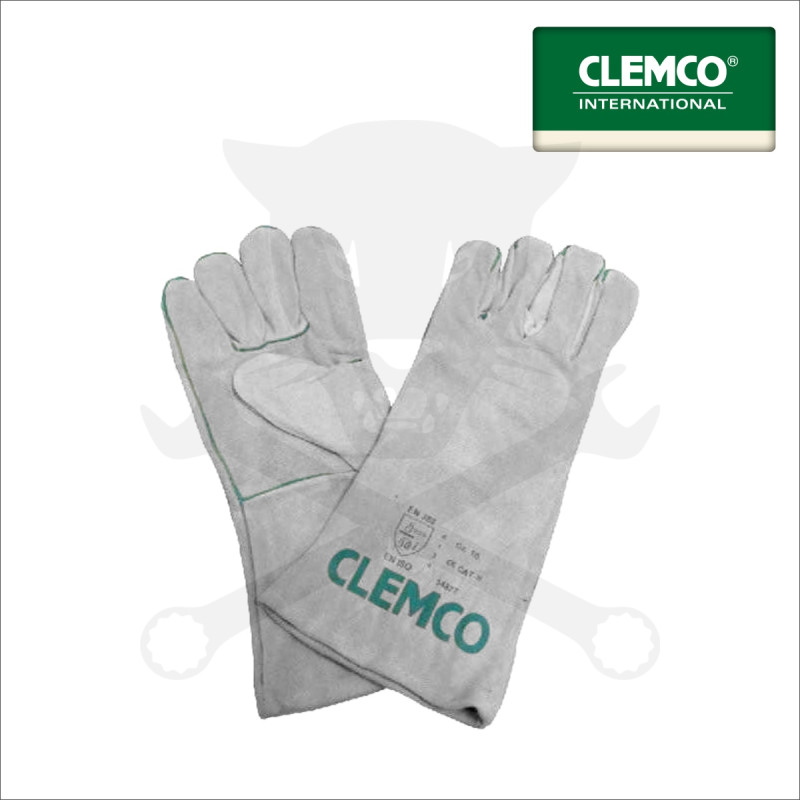 Homokfúvó géphez védőkesztyű - 1 pár - Bőrkesztyű - Clemco