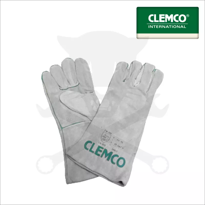 Homokfúvó géphez védőkesztyű - 1 pár - Bőrkesztyű - Clemco