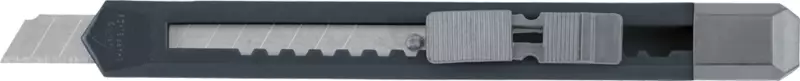 Vágókés, biztonsági törhető pengével, automata rögz. 9 mm KWB
