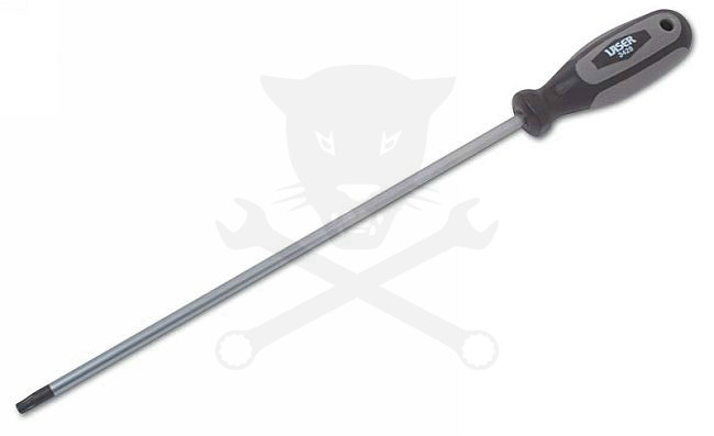 Csavarhúzó torx - lyukas - T10 - 300 mm Laser