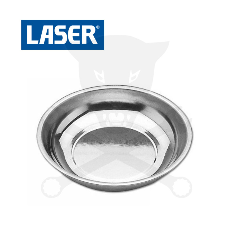Mágneses tálca kerek 150 mm Laser