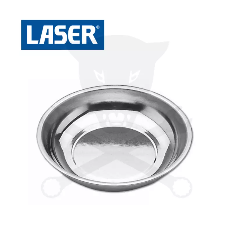 Mágneses tálca kerek 150 mm Laser