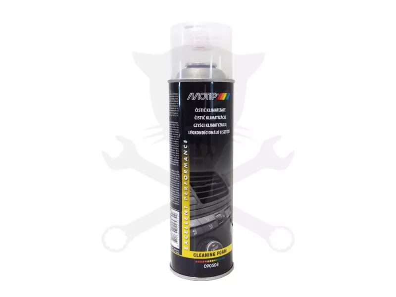 Klímatísztító spray 500 ml + fújó csővel Motip