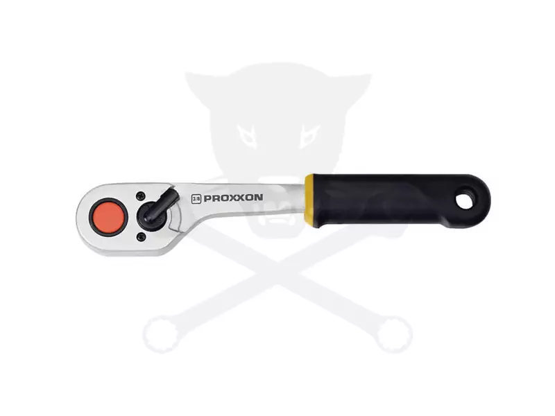 Crowa racsnis kulcs 3/8" L-alakú eltolt kivitel - extra erős -PROXXON