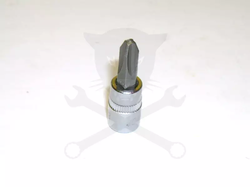 Rátűzőkulcs - crowa+bit 1/4" kereszt PH3